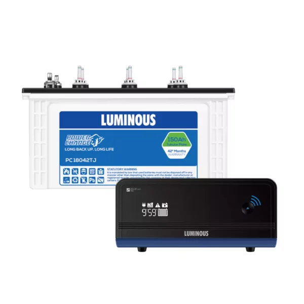 luminous-zelio-wifi-1100-inverter-and-power-charge-pc18042tj-150-ah-tubular-battery-heclu112